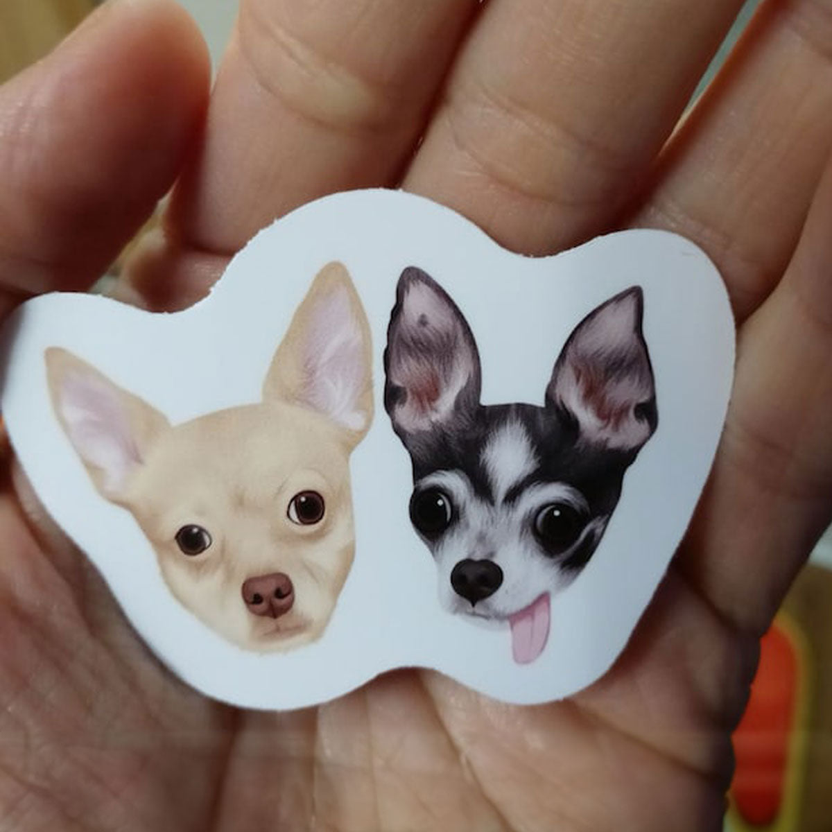 Custom Multiple Dog Stickers