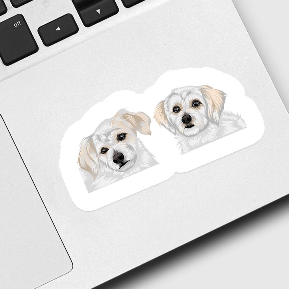 Custom Multiple Dog Stickers