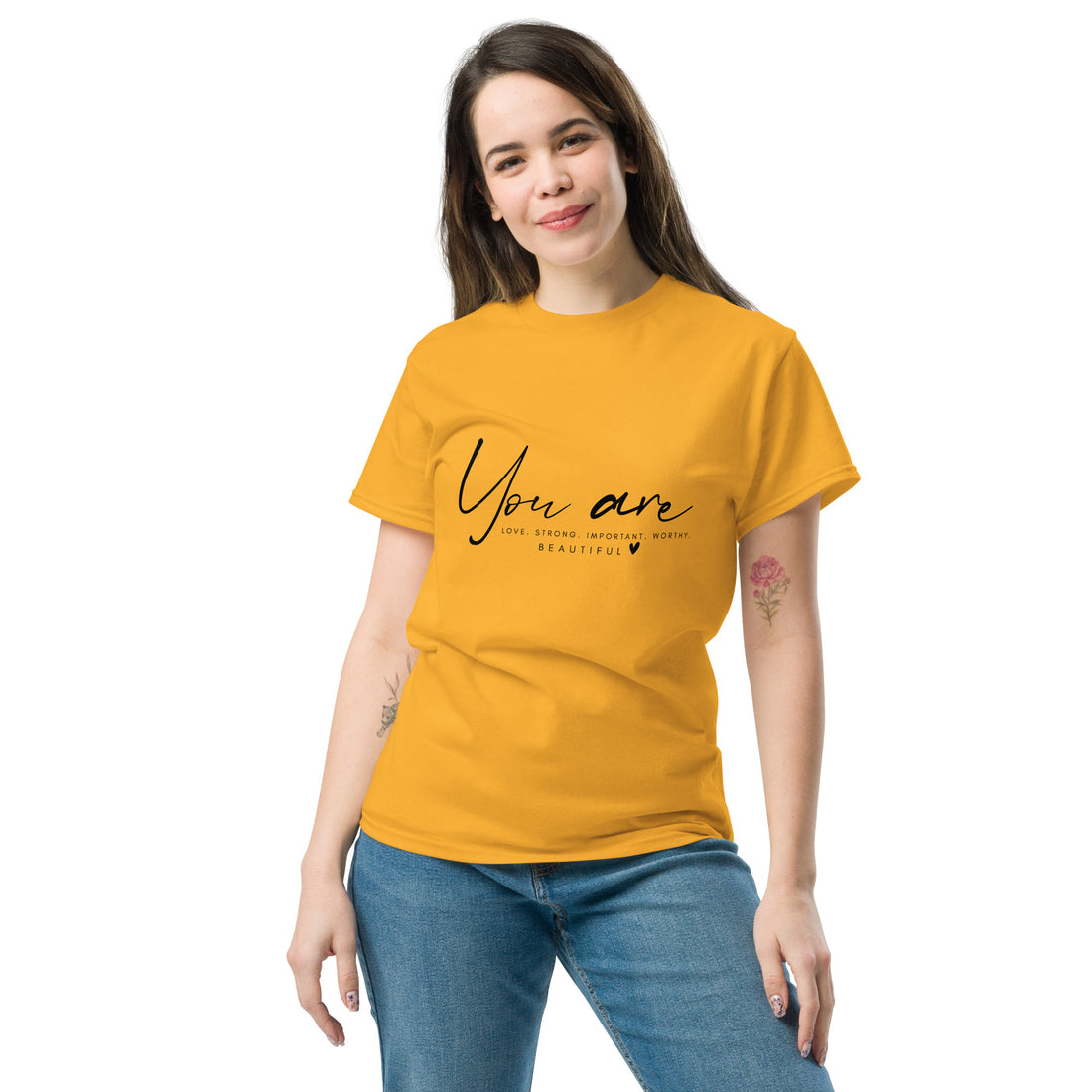 You Are Love Strong .. Classic Tee Regular Fit