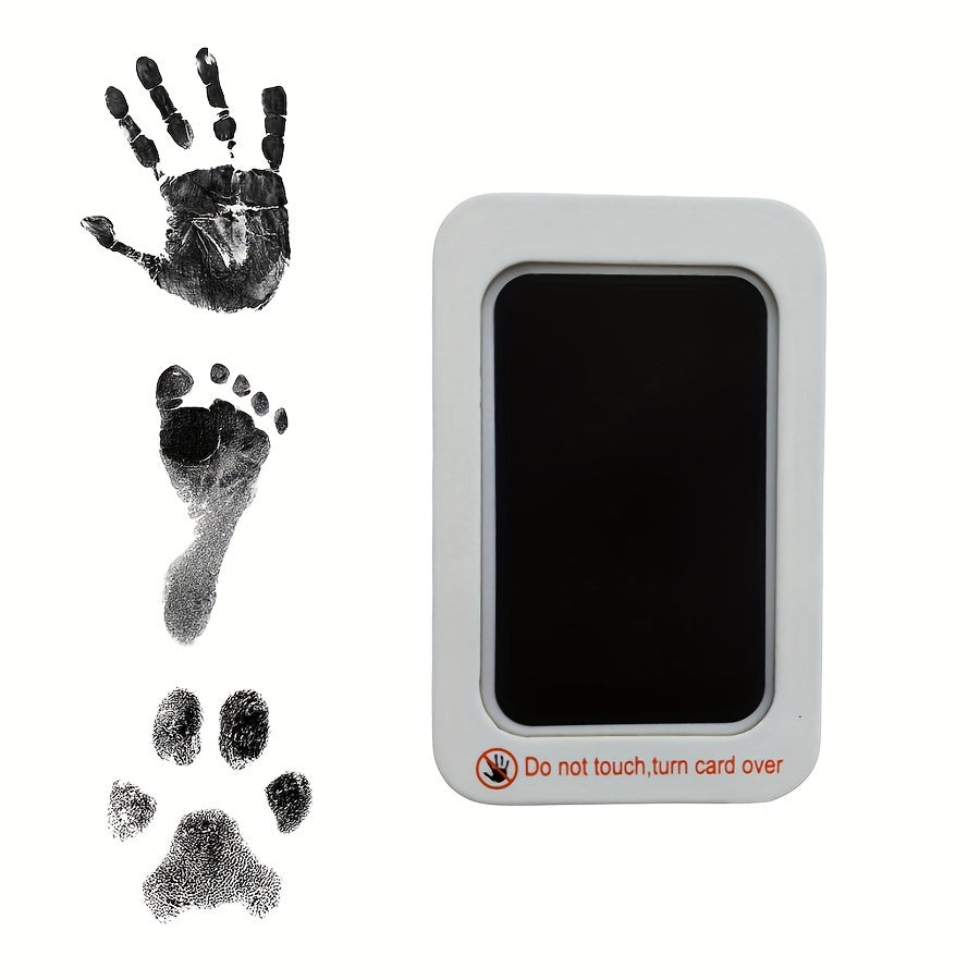 Pet Paw Print Kit With 1 Ink Pad And 2 Imprint Cards Halloween Baby Footprint HandprintThanksgiving And Christmas Gift