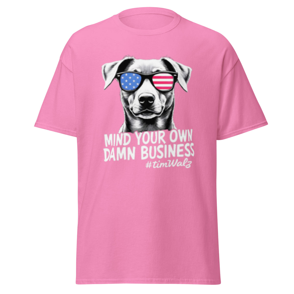 Mind Your Own Damn Business - Kamala Walz Shirt Kamala Harris Tim walz Tshirt 2024 Unisex Classic Tee.