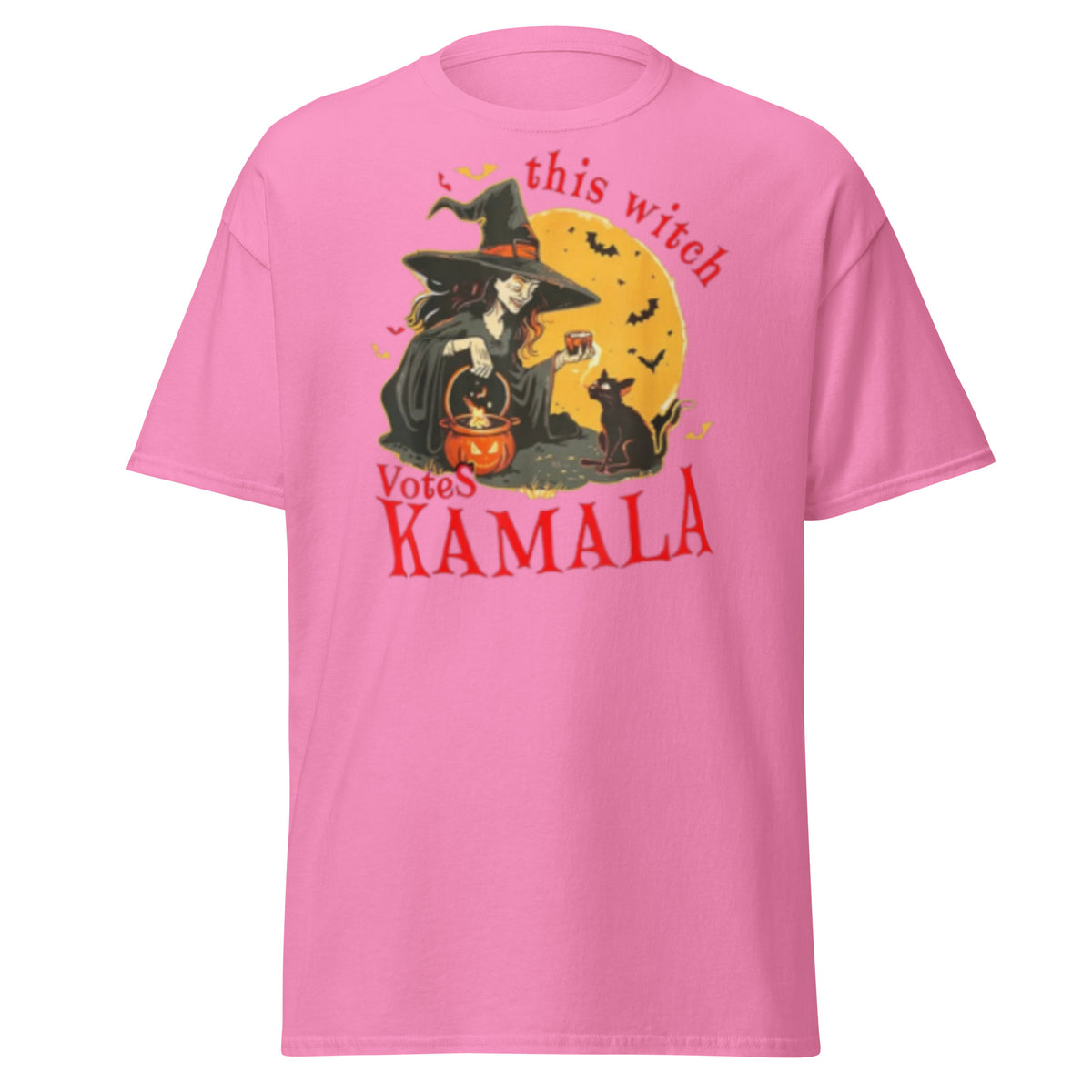 This Witch Votes Kamala Harris Tee, Kamala Harris Halloween T-shirt Classic Shirt.