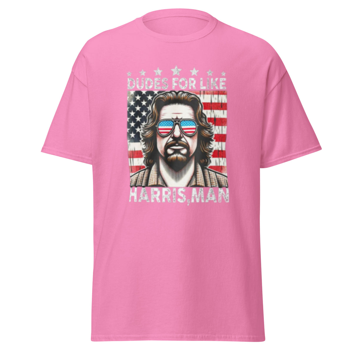 Dudes For Like Harris Man - Kamala Tee - White Dudes For Kamala Harris Tshirt - Kamala 2024