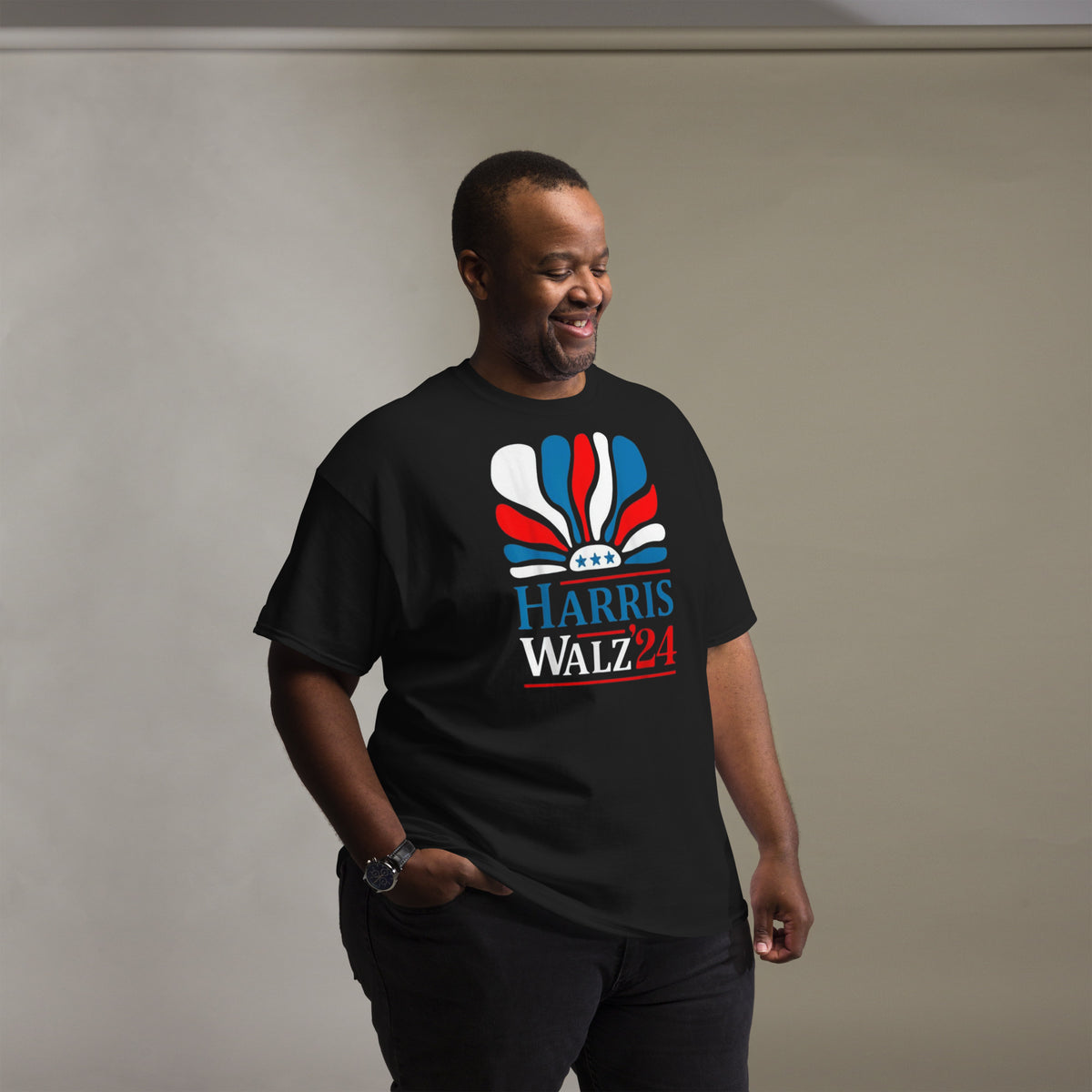 Harris Walz 2024 - Kamala Harris Tee - Shirt - Kamala Harris Tim Waltz Unisex Classic Tshirt.