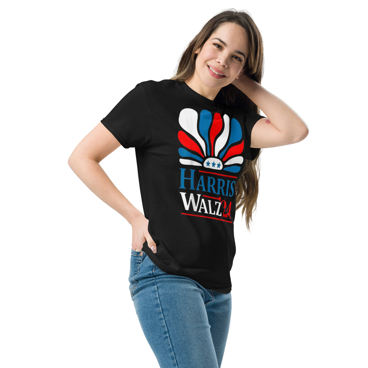 Harris Walz 2024 - Kamala Harris Tee - Shirt - Kamala Harris Tim Waltz Unisex Classic Tshirt.