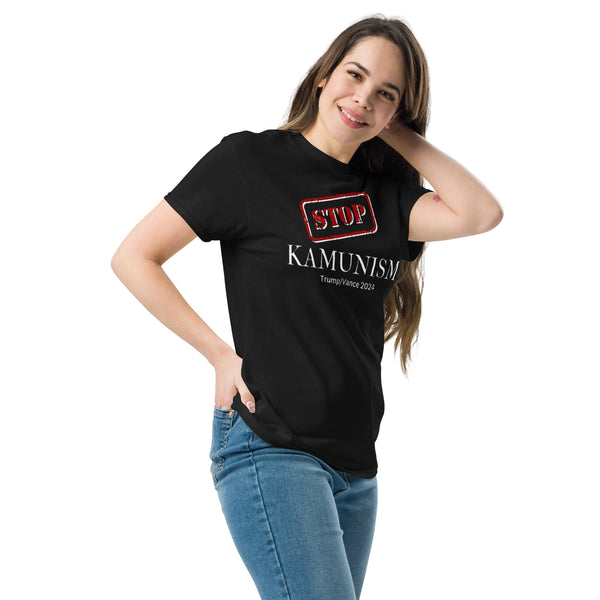 Stop Kamunism Trump Vance 2024 Tee - Trump 2024 USA Kamala-Trump President Election Shirt Unisex Classic Tshirt