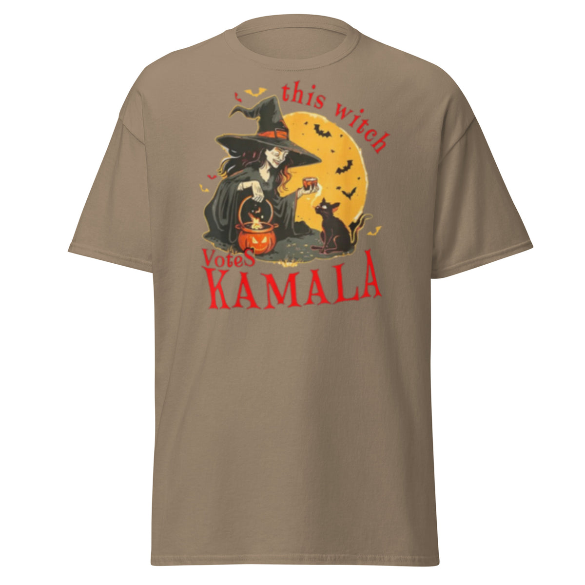 This Witch Votes Kamala Harris Tee, Kamala Harris Halloween T-shirt Classic Shirt.