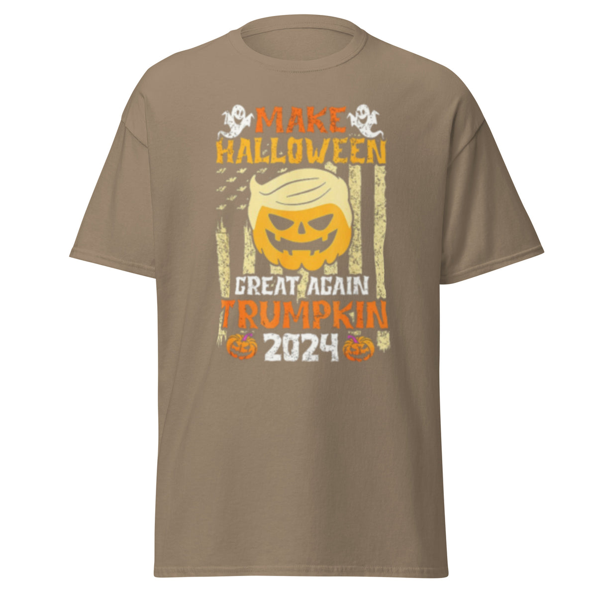 Make Halloween Great Again - Trumpkin 2024 Tee - Trump Halloween Tshirt -Unisex Classic Tee