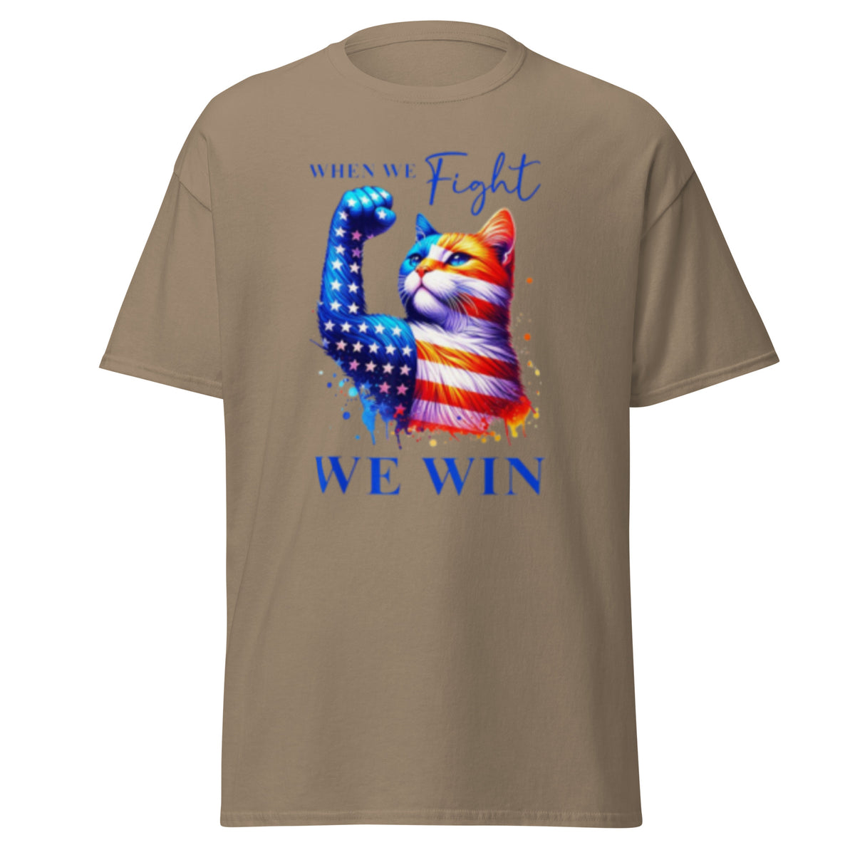 When We Fight We Win - Kamala Harris 2024 Tee - Kamala Shirt USA Election Tee Unisex Classic T-shirt