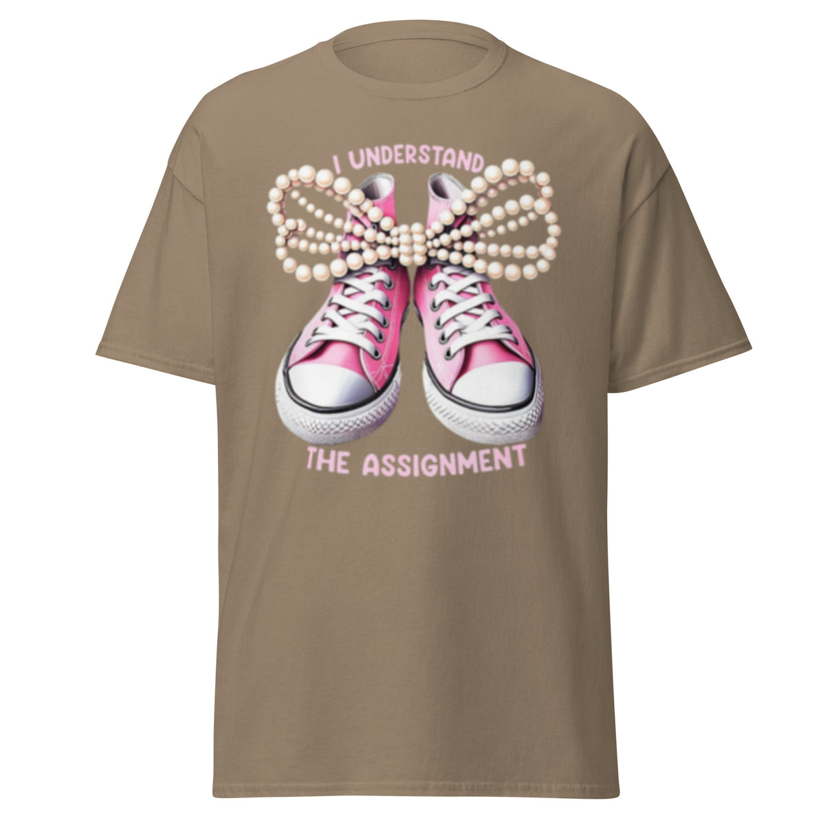 I Understand The Assignment - Chucks And Pearls Tee - Kamala Harris Shirt - Kamala Harris Shirt 2024 USA Election Tee Classic tee