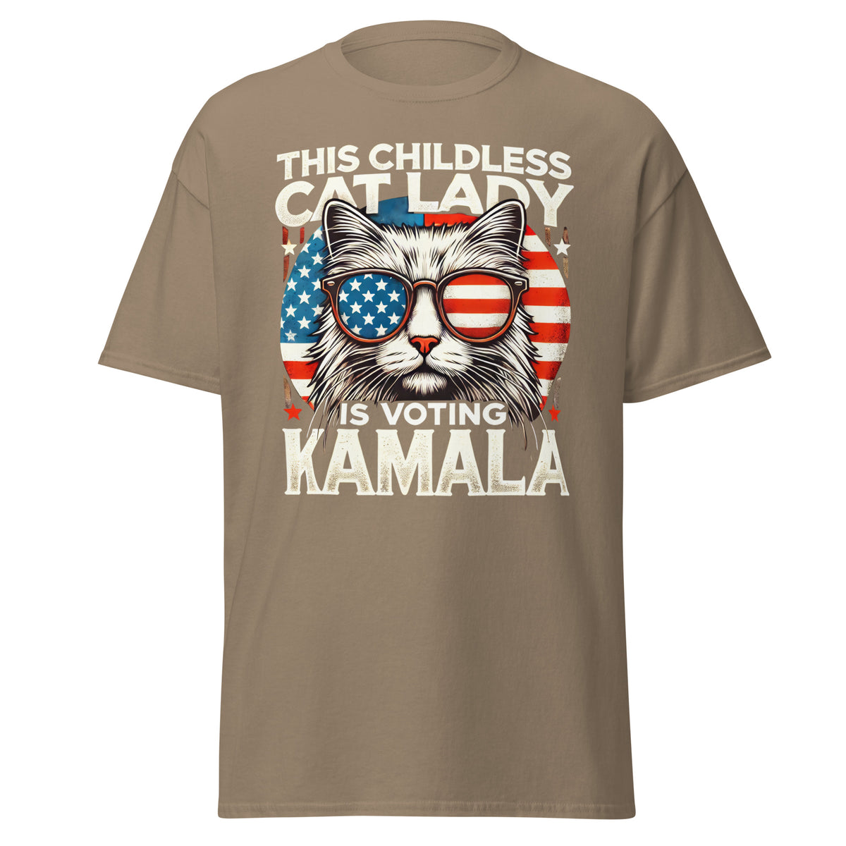 Childless Catlady Kamala Harris Tee - Kamala Tee - Kamala 2024 Election Tshirt - Kamala Harris Shirt - Kamala Merch Classic Tee