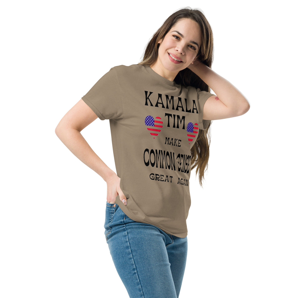 Kamala Tim Make Common Sense Great Again - Kamala Walz Tee Unisex Classic Shirt - Harris Walz Tshirt