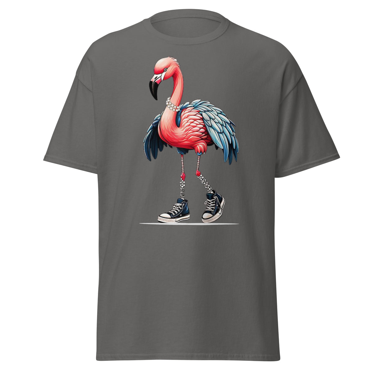 Flamingo Chucks And Pearls Comma La Kamala Harris 2024 Tee - Shirt - Classic T-shirt