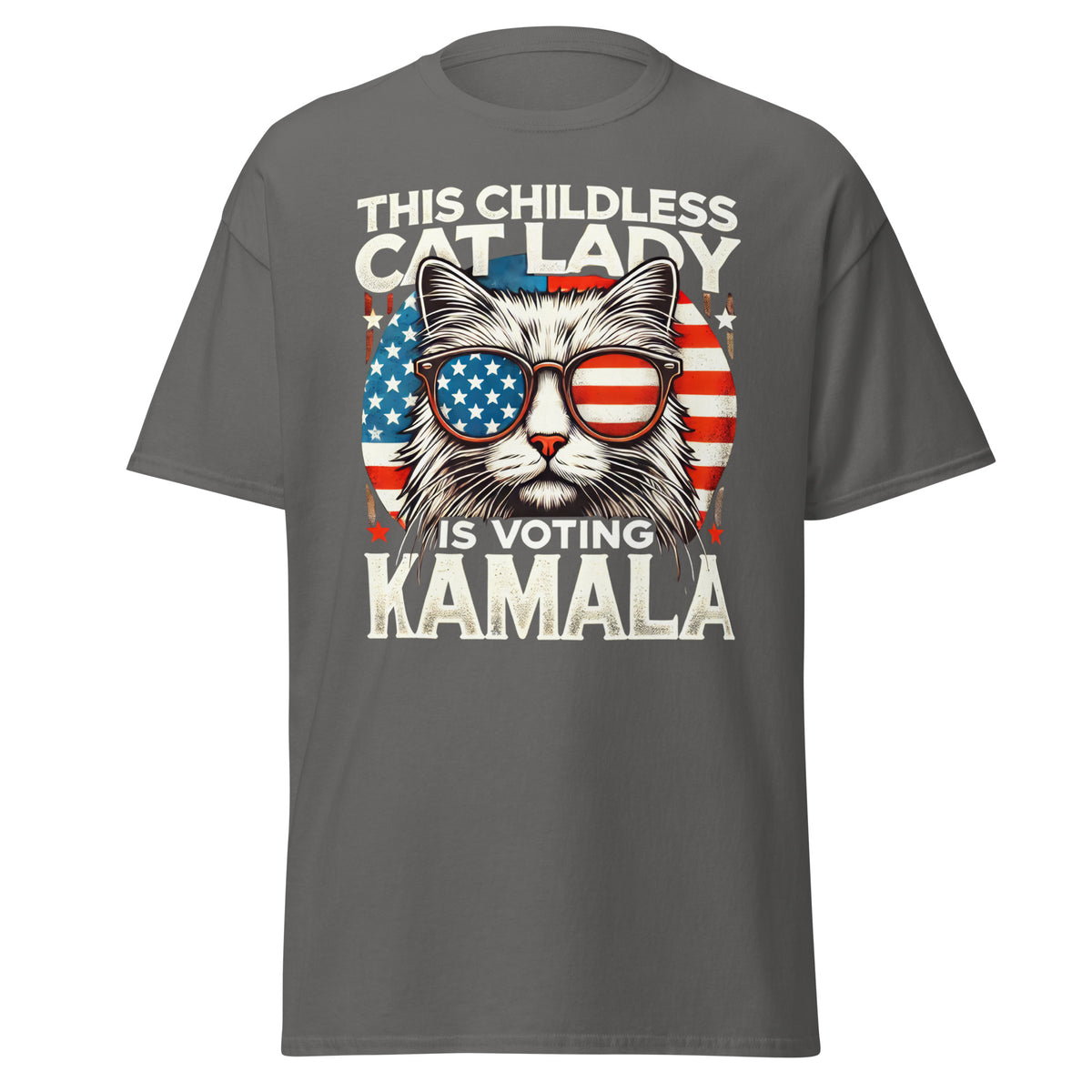 Childless Catlady Kamala Harris Tee - Kamala Tee - Kamala 2024 Election Tshirt - Kamala Harris Shirt - Kamala Merch Classic Tee