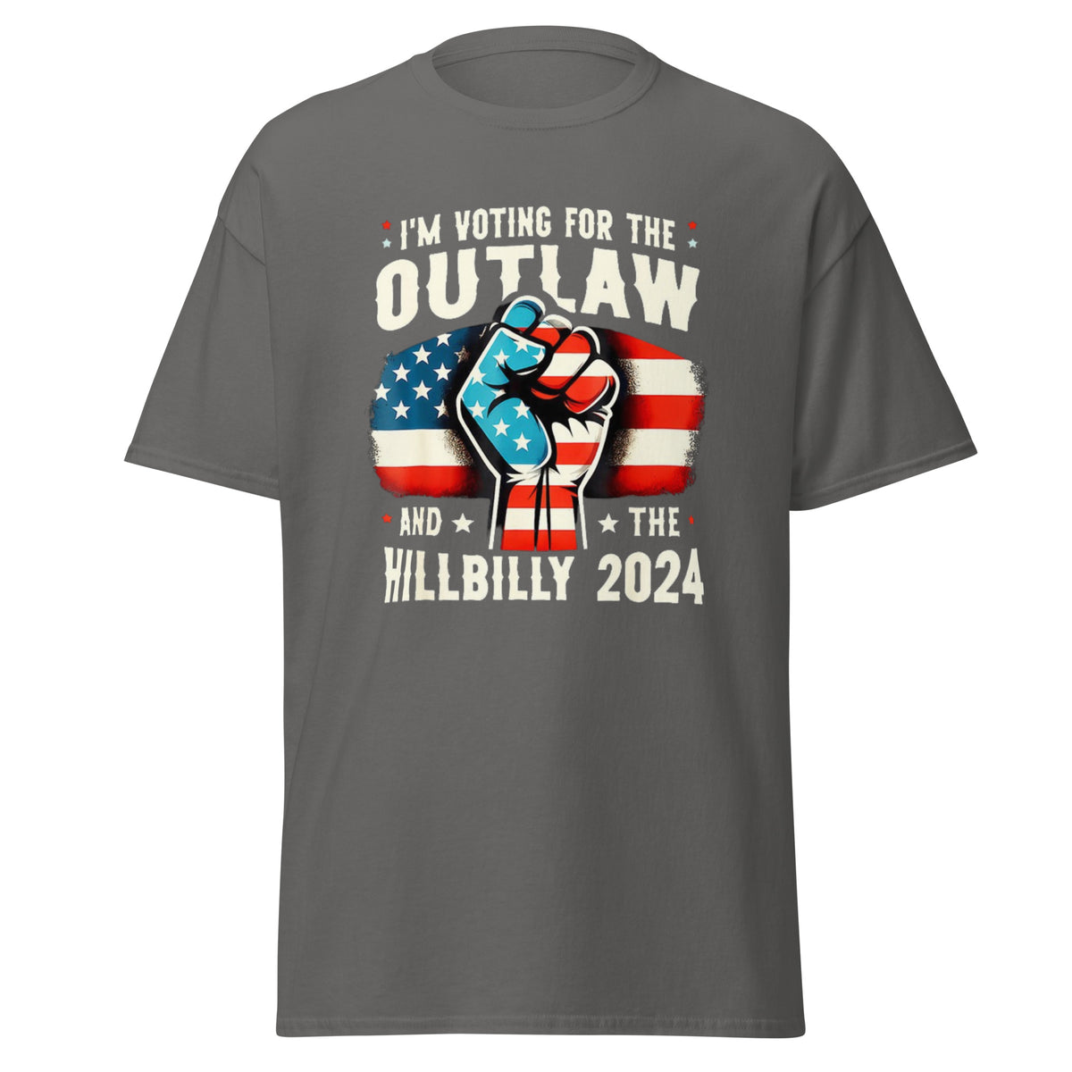 I Am Voting For Outlaw And Hillbilly 2024 - Hillbilly Tee - Kamala Harris Tee - Trump 2024 - Kamala Trump Debate Election Unisex Classic Tee