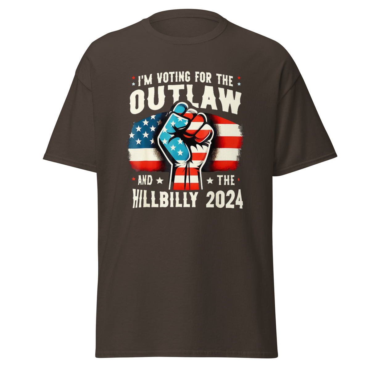 I Am Voting For Outlaw And Hillbilly 2024 - Hillbilly Tee - Kamala Harris Tee - Trump 2024 - Kamala Trump Debate Election Unisex Classic Tee