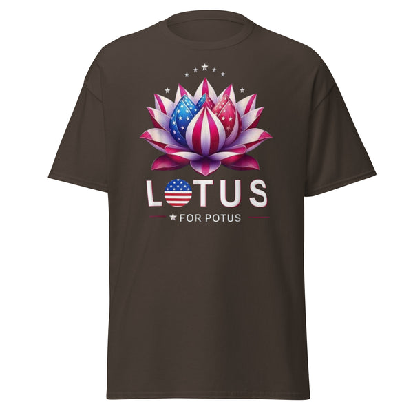 Lotus For Potus Kamala Harris 2024 President Trend Election T-shirt Unisex Classic Tee Kamala Merch.