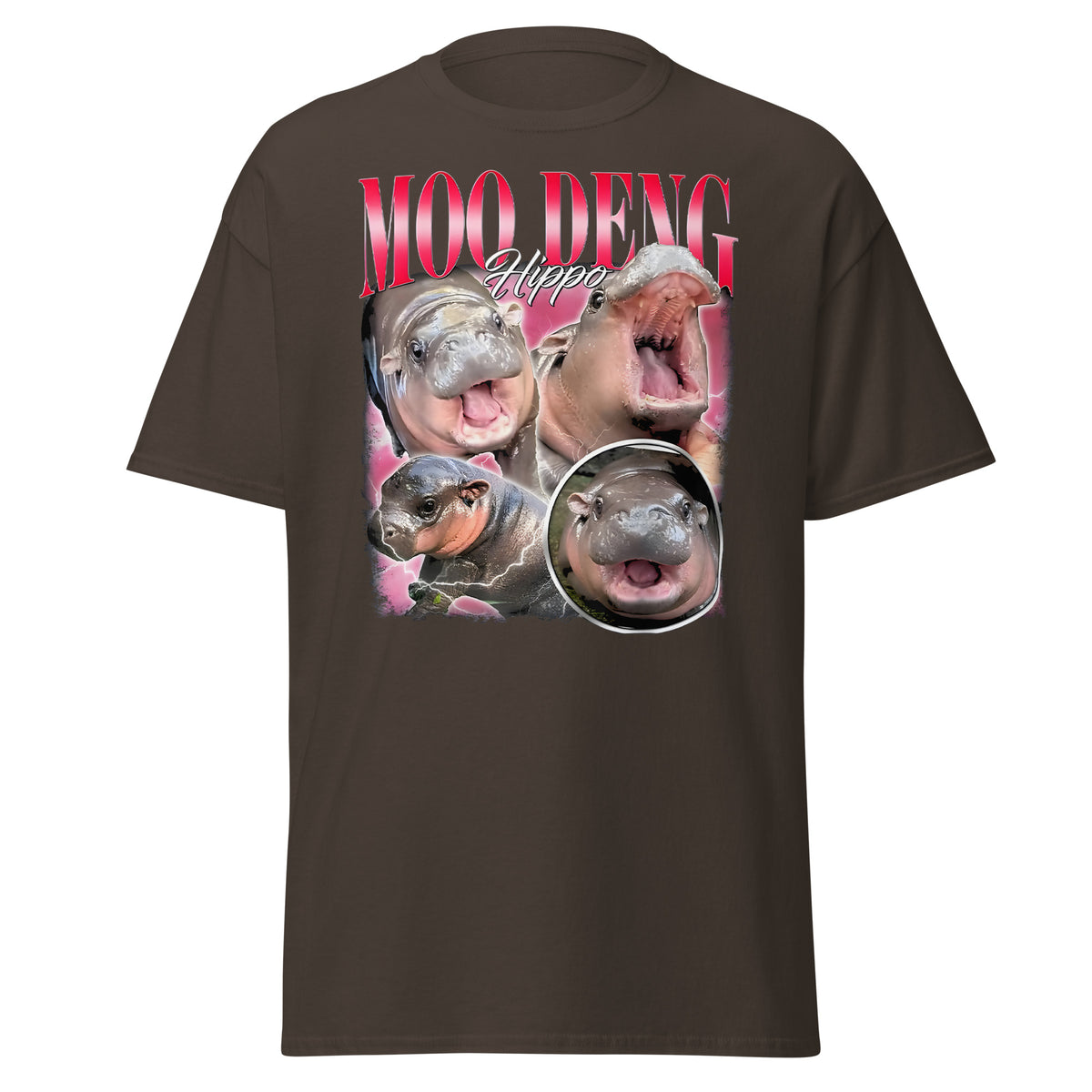 Moo Deng Tshirt - Funny Baby Hippo Moo Deng Funny Moo-deng Deng 2024 Tee Shirt Unisex Classic