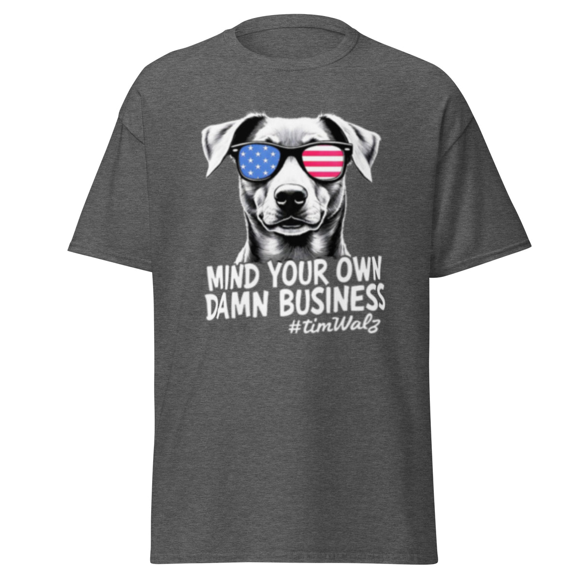 Mind Your Own Damn Business - Kamala Walz Shirt Kamala Harris Tim walz Tshirt 2024 Unisex Classic Tee.