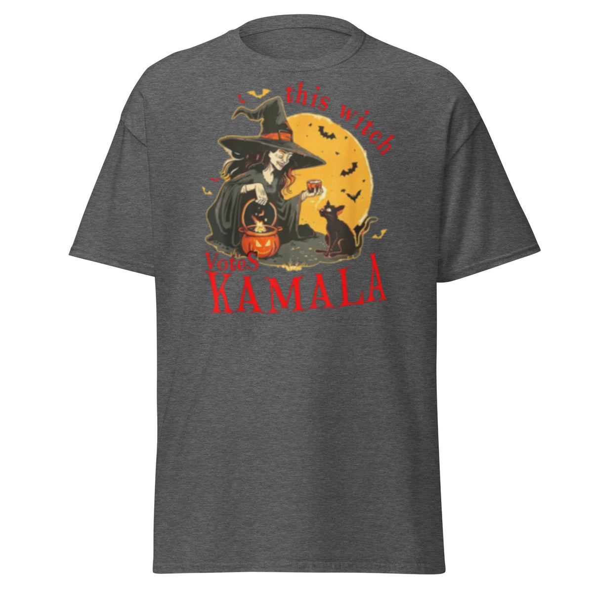 This Witch Votes Kamala Harris Tee, Kamala Harris Halloween T-shirt Classic Shirt.