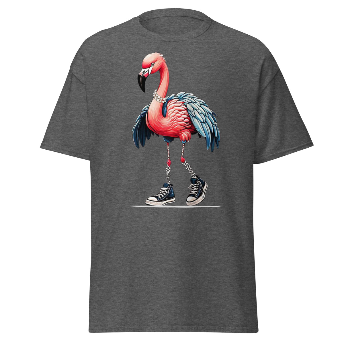 Flamingo Chucks And Pearls Comma La Kamala Harris 2024 Tee - Shirt - Classic T-shirt