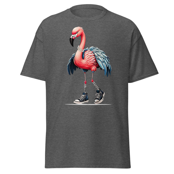 Flamingo Chucks And Pearls Comma La Kamala Harris 2024 Tee - Shirt - Classic T-shirt