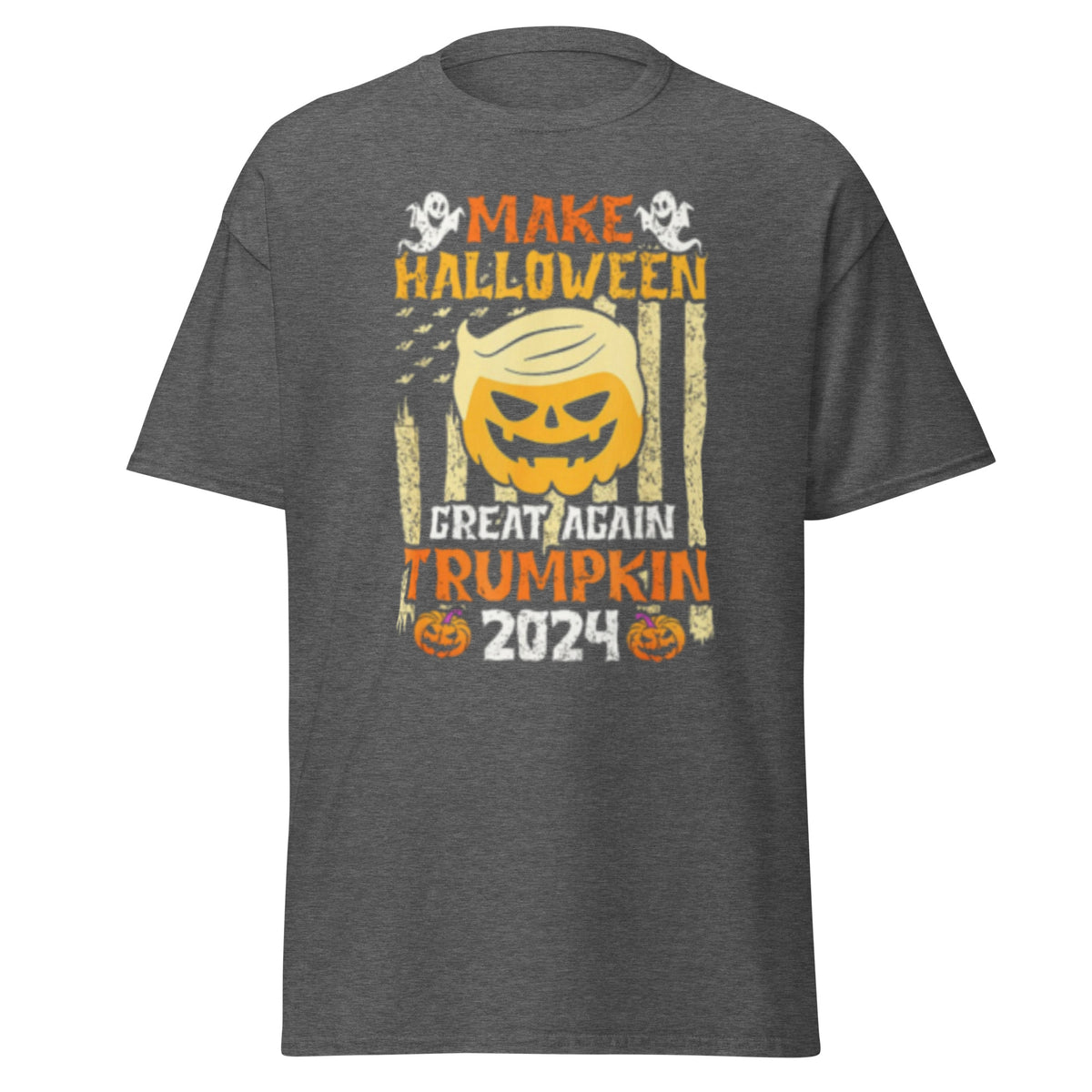 Make Halloween Great Again - Trumpkin 2024 Tee - Trump Halloween Tshirt -Unisex Classic Tee