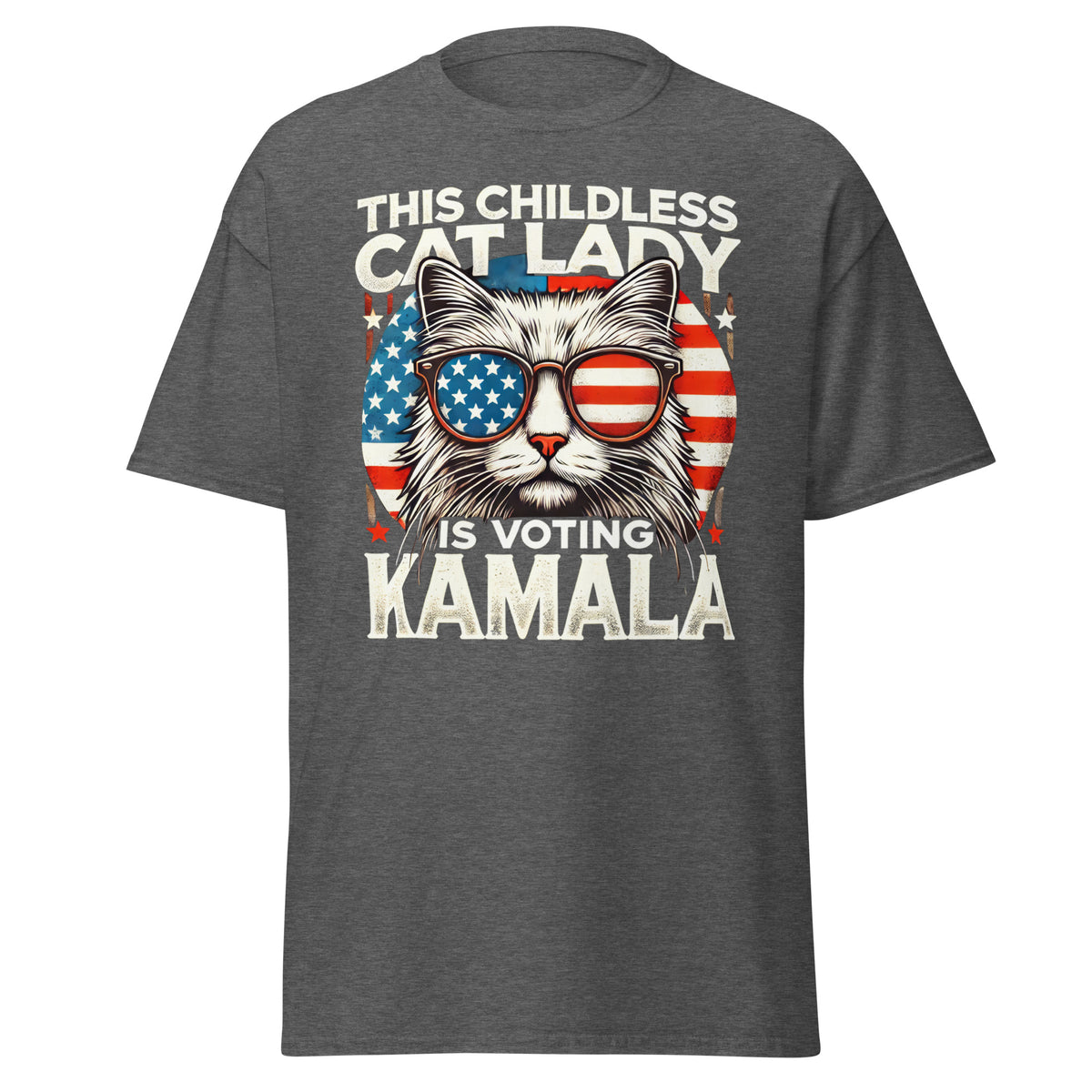 Childless Catlady Kamala Harris Tee - Kamala Tee - Kamala 2024 Election Tshirt - Kamala Harris Shirt - Kamala Merch Classic Tee