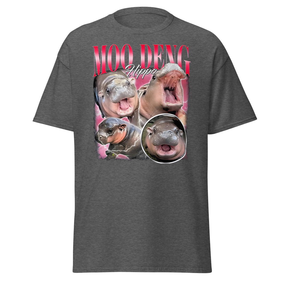 Moo Deng Tshirt - Funny Baby Hippo Moo Deng Funny Moo-deng Deng 2024 Tee Shirt Unisex Classic