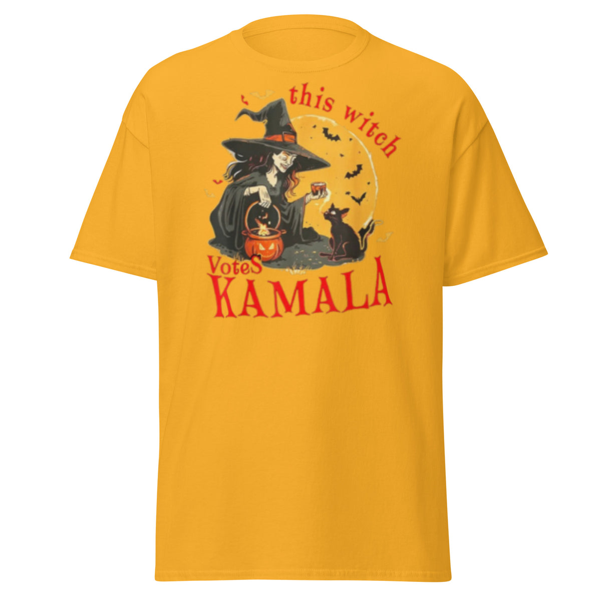 This Witch Votes Kamala Harris Tee, Kamala Harris Halloween T-shirt Classic Shirt.