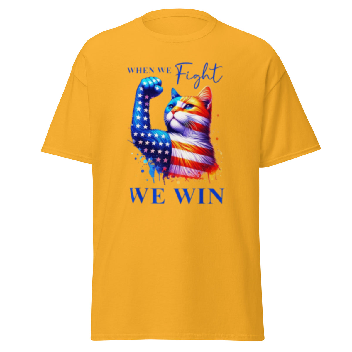 When We Fight We Win - Kamala Harris 2024 Tee - Kamala Shirt USA Election Tee Unisex Classic T-shirt