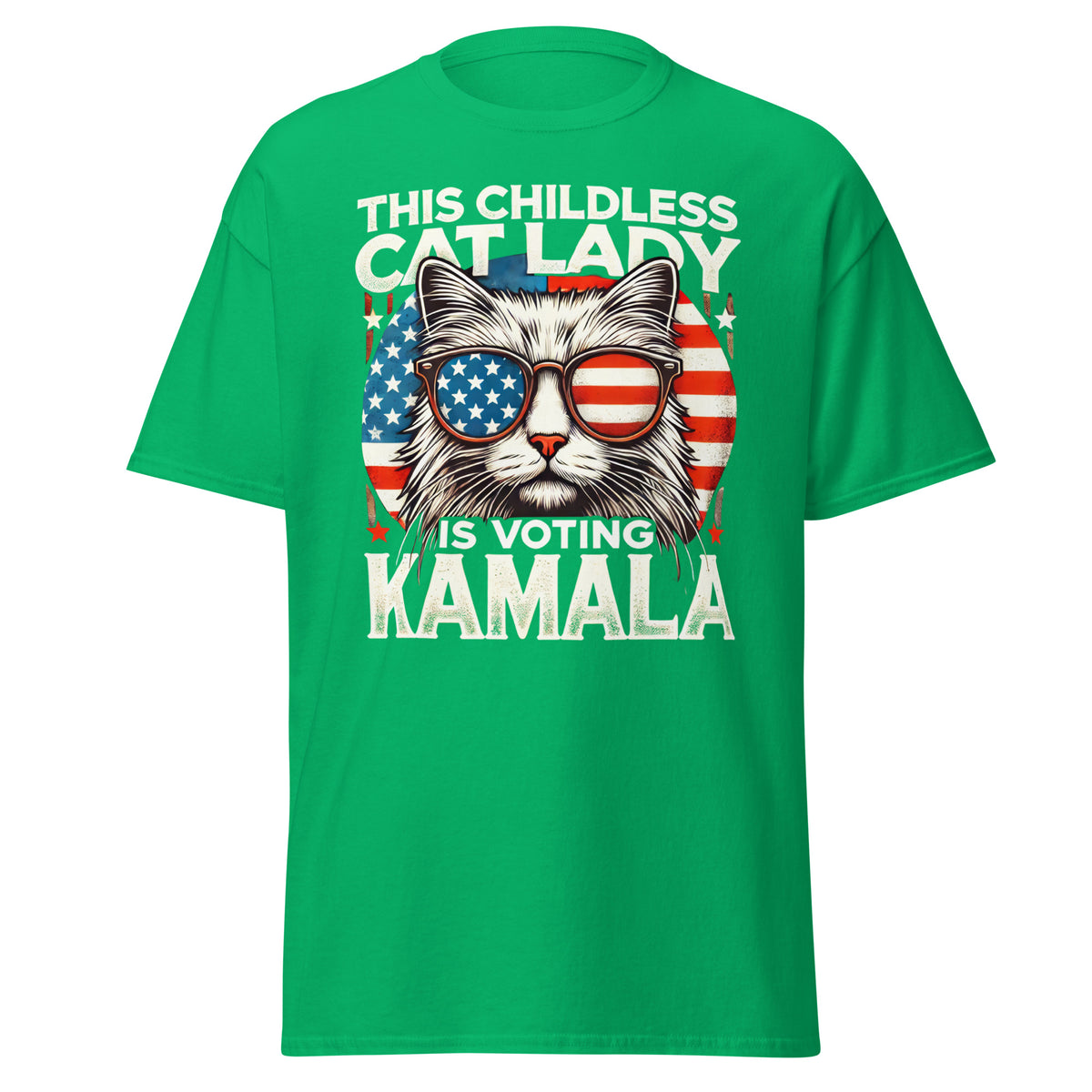 Childless Catlady Kamala Harris Tee - Kamala Tee - Kamala 2024 Election Tshirt - Kamala Harris Shirt - Kamala Merch Classic Tee