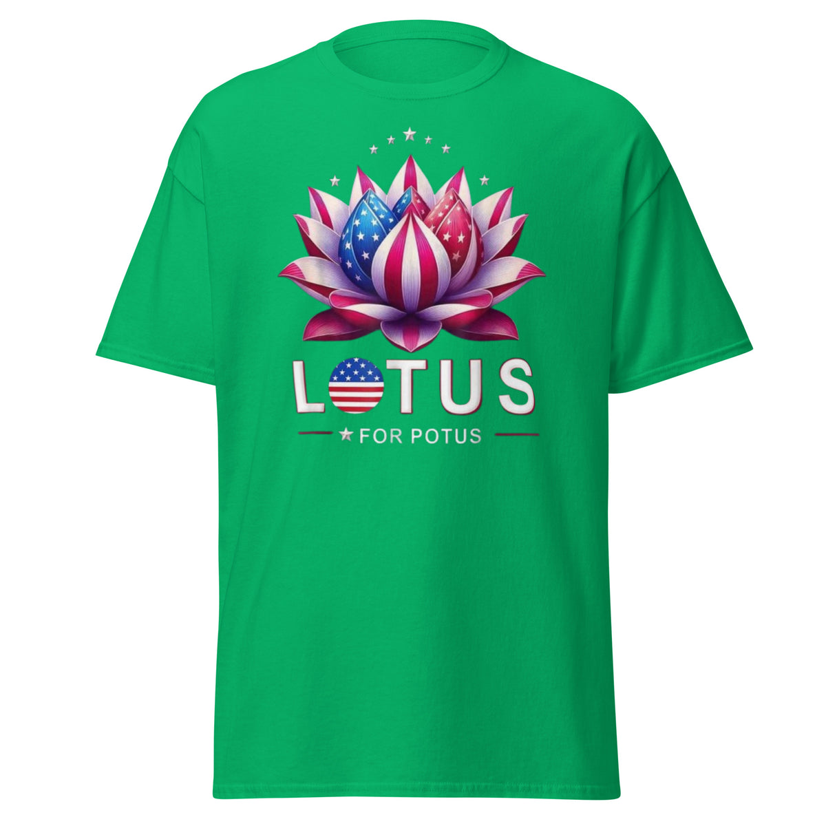 Lotus For Potus Kamala Harris 2024 President Trend Election T-shirt Unisex Classic Tee Kamala Merch.