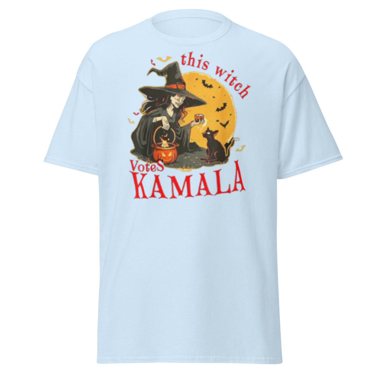 This Witch Votes Kamala Harris Tee, Kamala Harris Halloween T-shirt Classic Shirt.