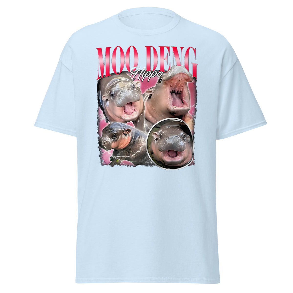 Moo Deng Tshirt - Funny Baby Hippo Moo Deng Funny Moo-deng Deng 2024 Tee Shirt Unisex Classic