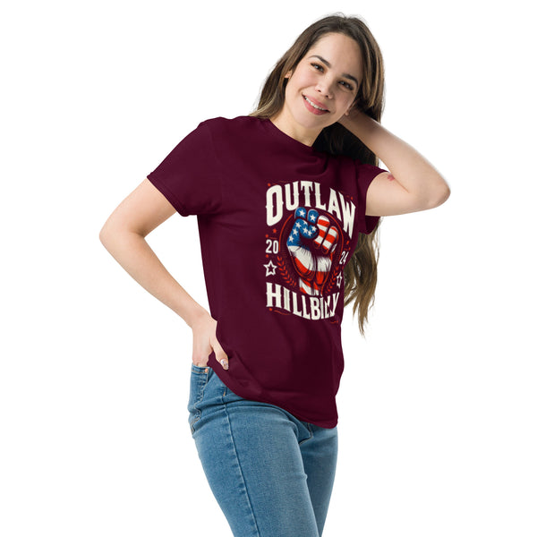 Outlaw - Hillbilly 2024 - Kamala Harris 2024 Tee - Kamala Merch - Kamala Harris Election Shirts - Outlaws And Hillbilly Unisex Classic.