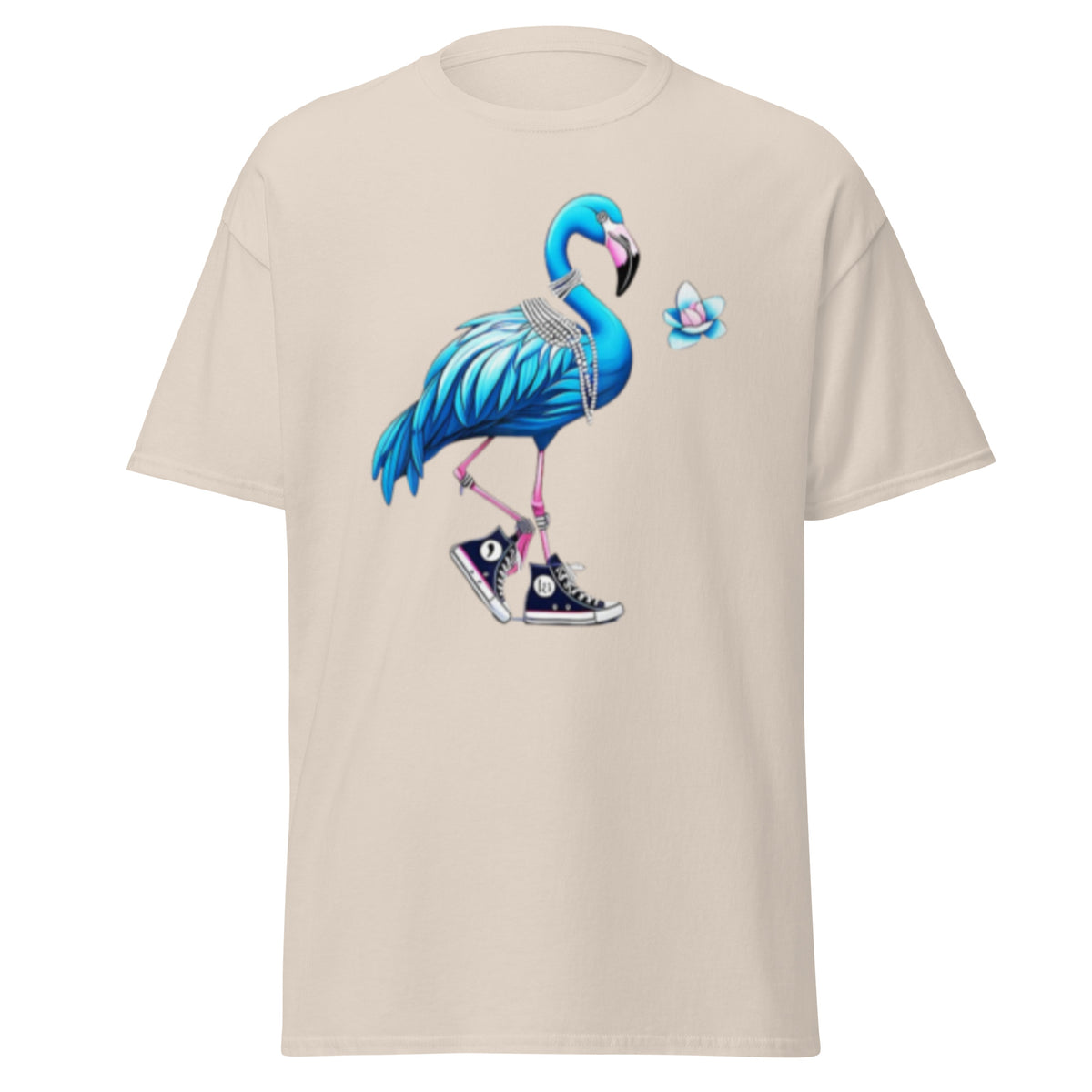 Retro Flamingo Chucks And Pearls Tee Comma-La Kamala Harris 2024 Classic T-shirt.