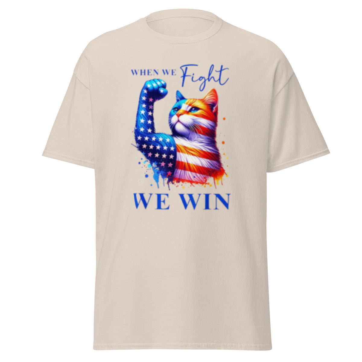 When We Fight We Win - Kamala Harris 2024 Tee - Kamala Shirt USA Election Tee Unisex Classic T-shirt