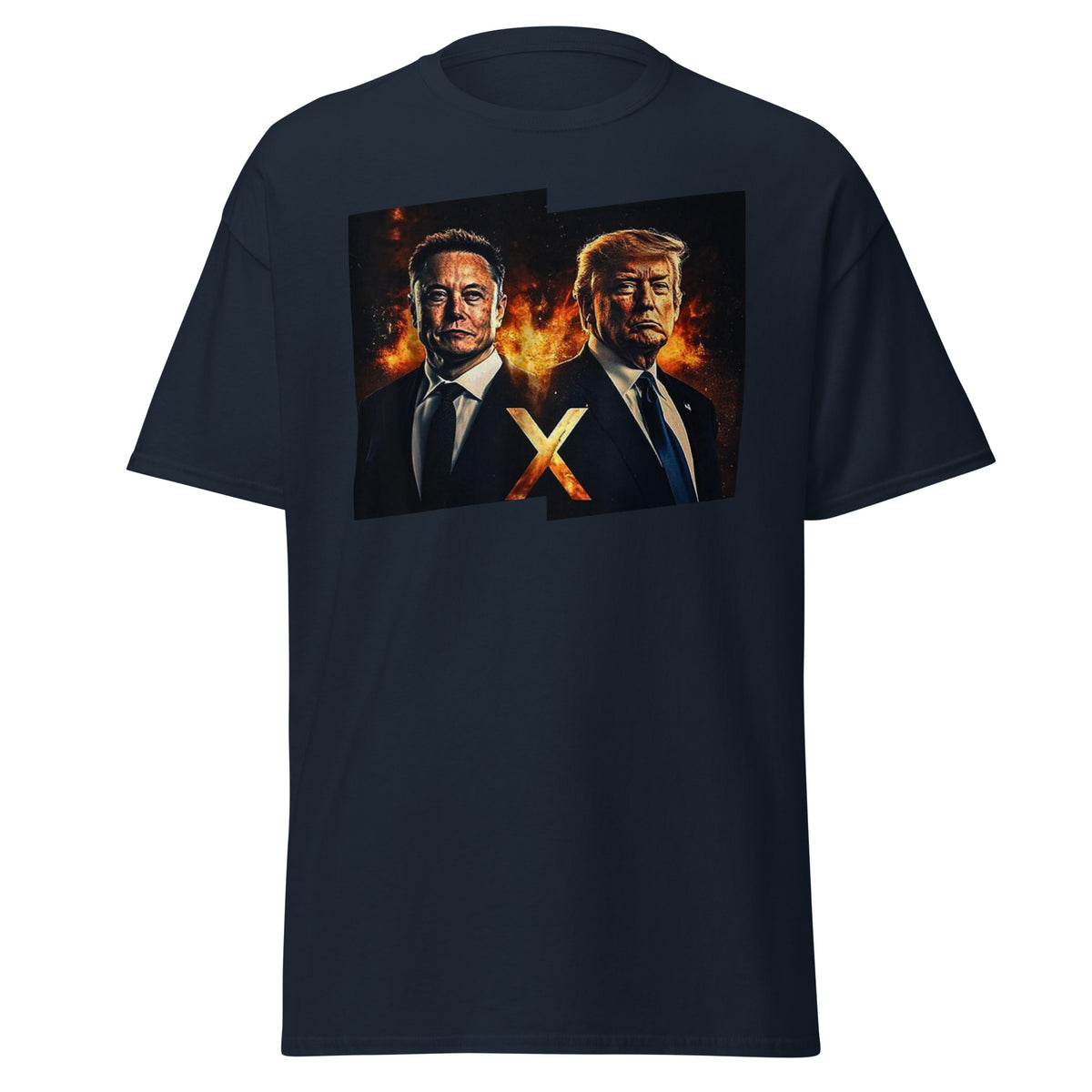 Donald Trump - X - Elon Musk Trump 2024 Election Shirt Tshirt Unisex Classic Tee