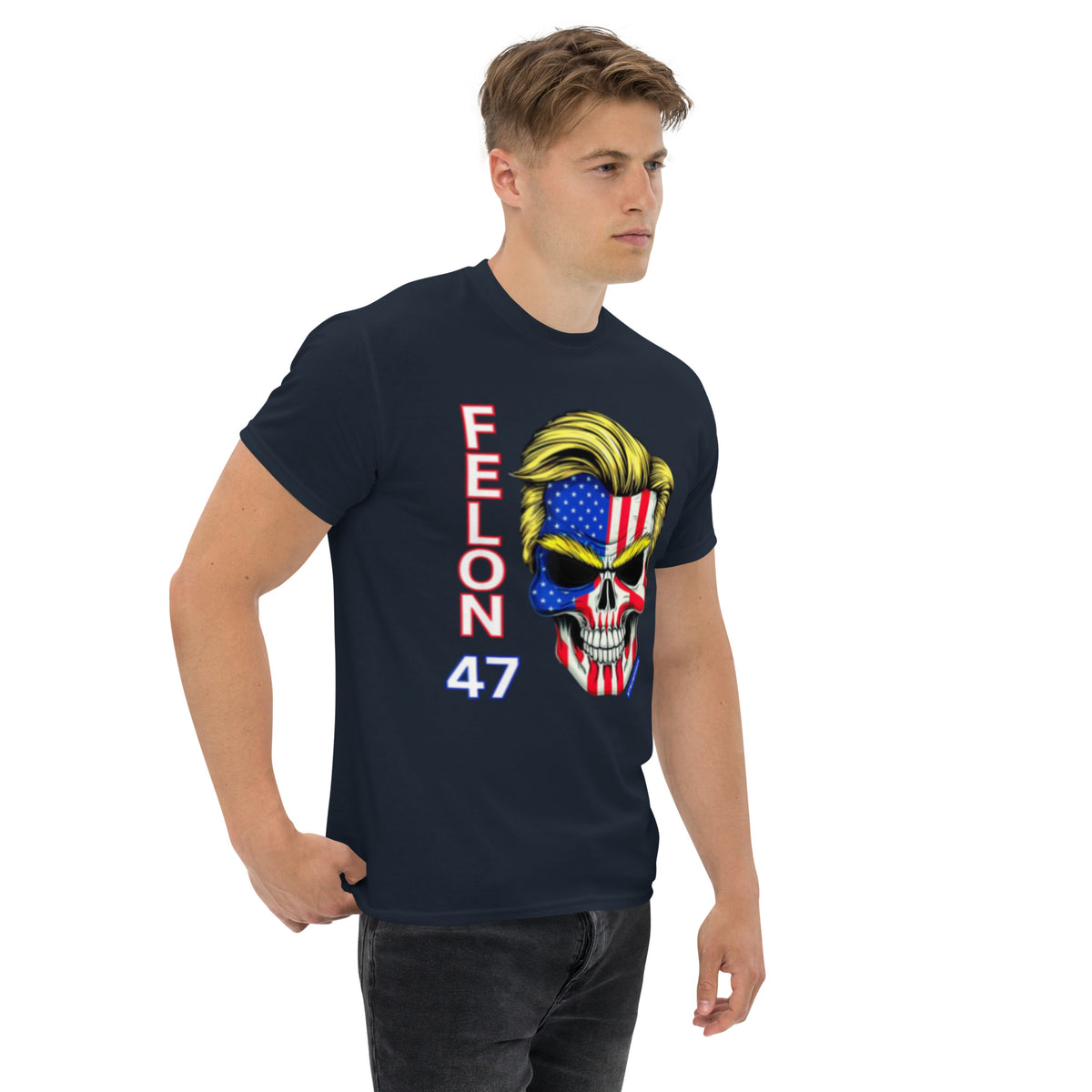 Felon 47 - Trump 2024 47 Felons 47 - (Front And Back Printed Felon 47) Tee - Shirt, Kamala Trump Tshirt Unisex Classic