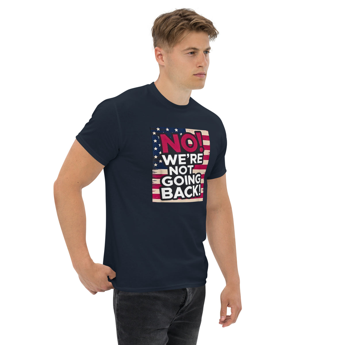 We Are Not Going Back - Kamala Harris 2024 - Kamala USA Election Tee - Shirt Kamala Harris Unisex classic tee