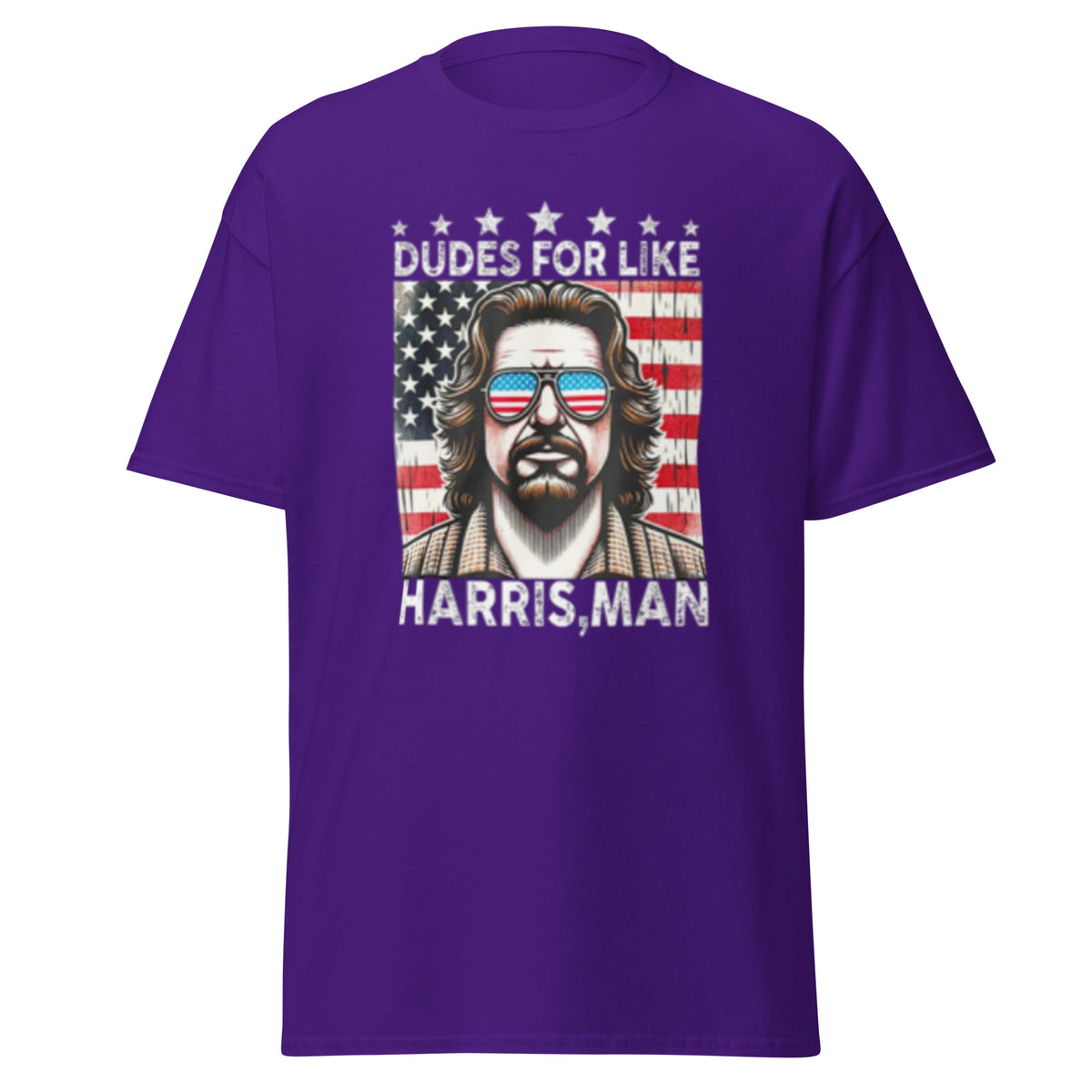 Dudes For Like Harris Man - Kamala Tee - White Dudes For Kamala Harris Tshirt - Kamala 2024