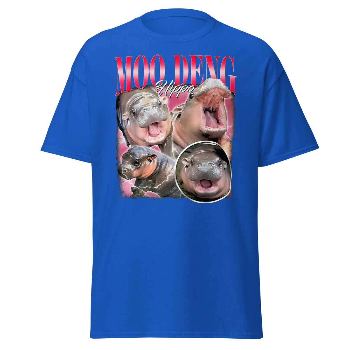 Moo Deng Tshirt - Funny Baby Hippo Moo Deng Funny Moo-deng Deng 2024 Tee Shirt Unisex Classic