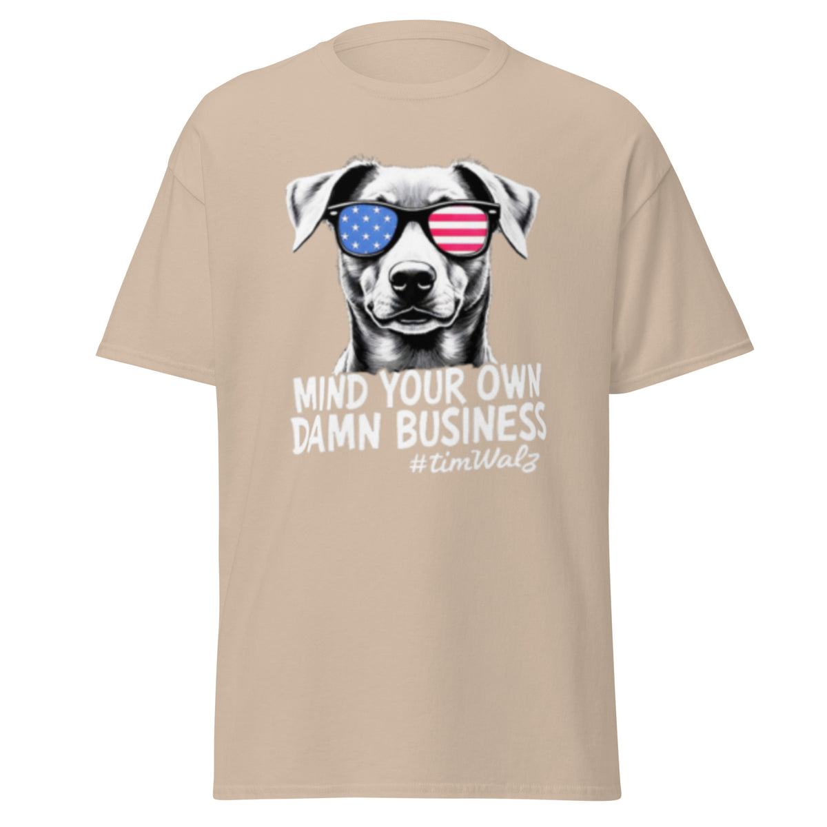 Mind Your Own Damn Business - Kamala Walz Shirt Kamala Harris Tim walz Tshirt 2024 Unisex Classic Tee.