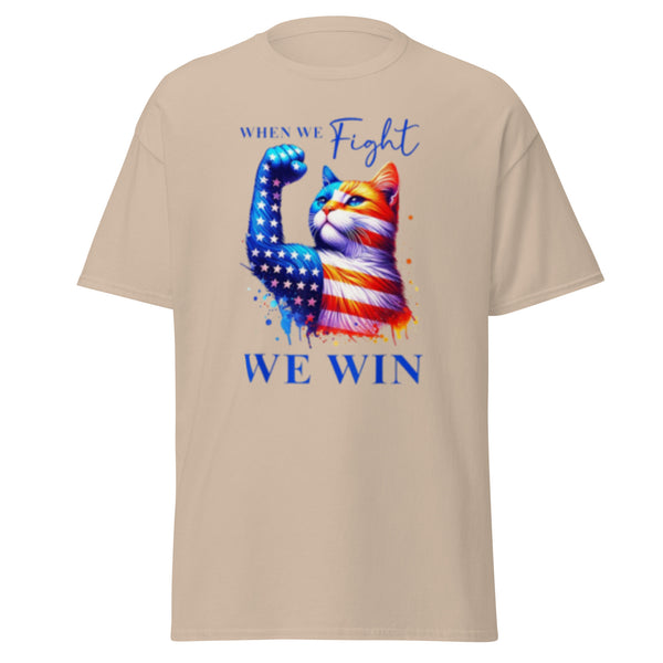 When We Fight We Win - Kamala Harris 2024 Tee - Kamala Shirt USA Election Tee Unisex Classic T-shirt