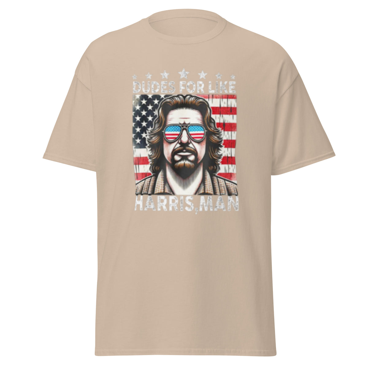 Dudes For Like Harris Man - Kamala Tee - White Dudes For Kamala Harris Tshirt - Kamala 2024