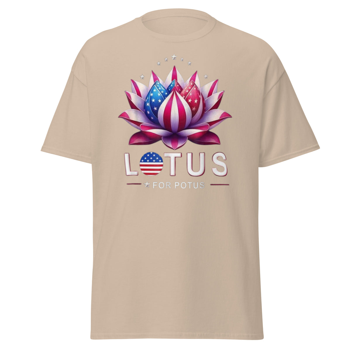 Lotus For Potus Kamala Harris 2024 President Trend Election T-shirt Unisex Classic Tee Kamala Merch.