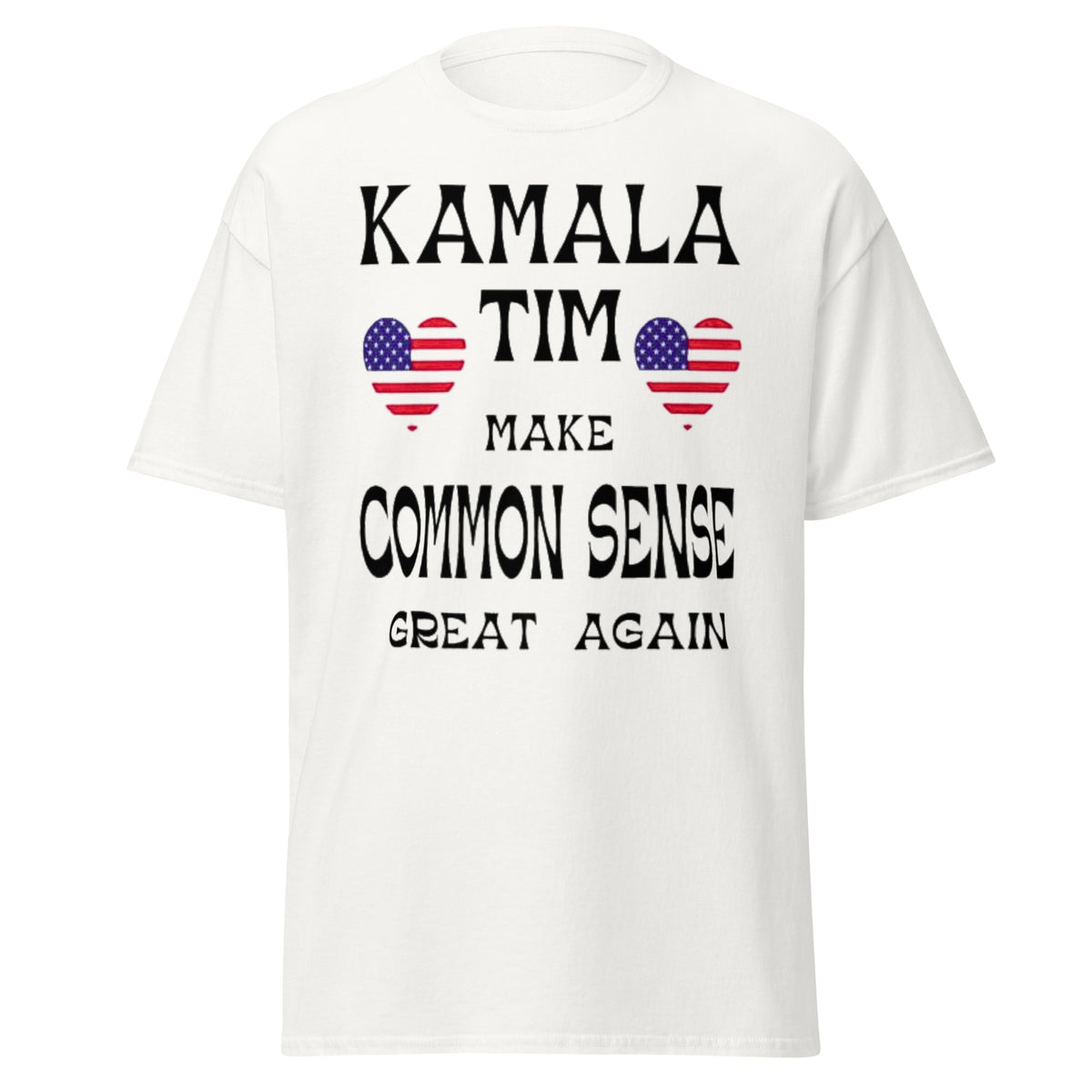 Kamala Tim Make Common Sense Great Again - Kamala Walz Tee Unisex Classic Shirt - Harris Walz Tshirt