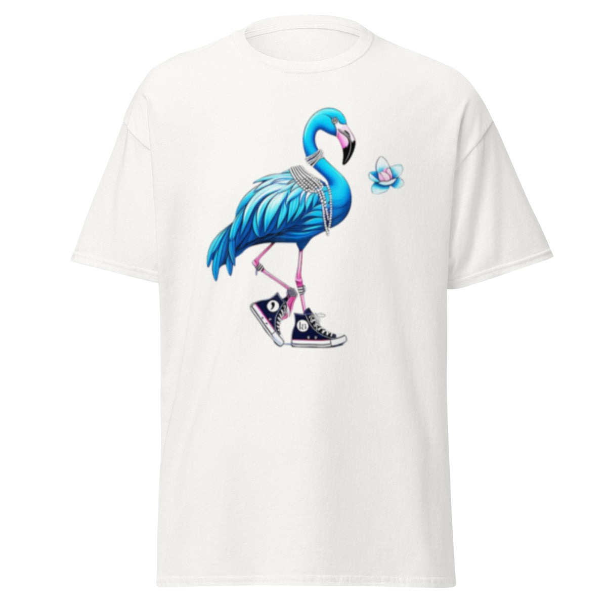 Retro Flamingo Chucks And Pearls Tee Comma-La Kamala Harris 2024 Classic T-shirt.