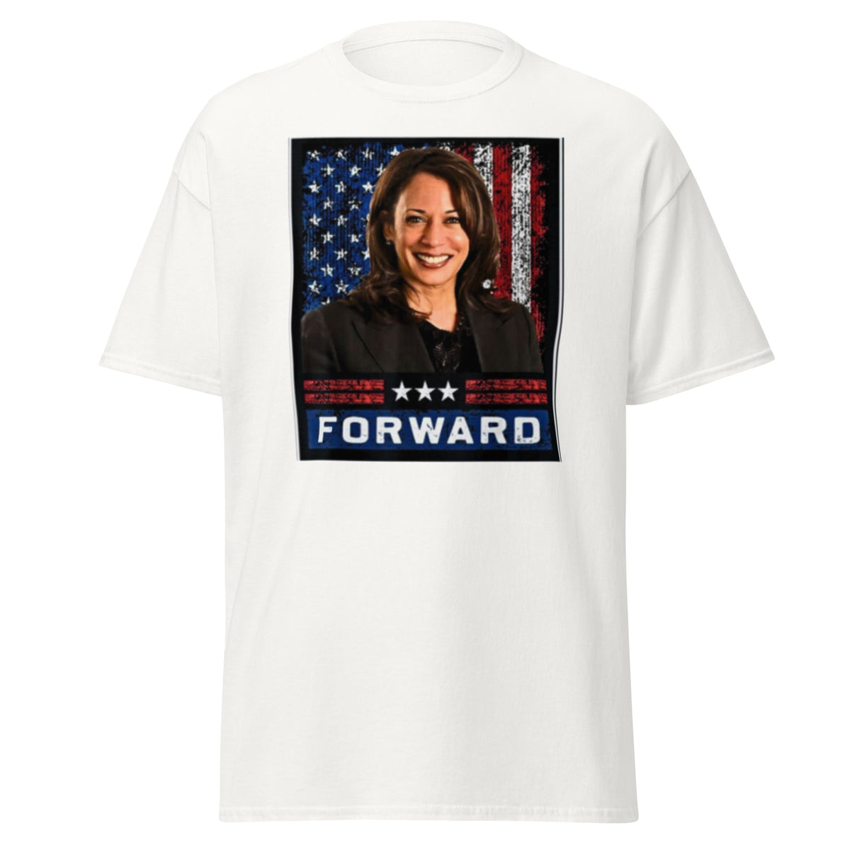 Kamala Forward With 2024 Election President T-shirt Unisex Classic Tee - Kamala Harris Shirt Forward Election 2024.